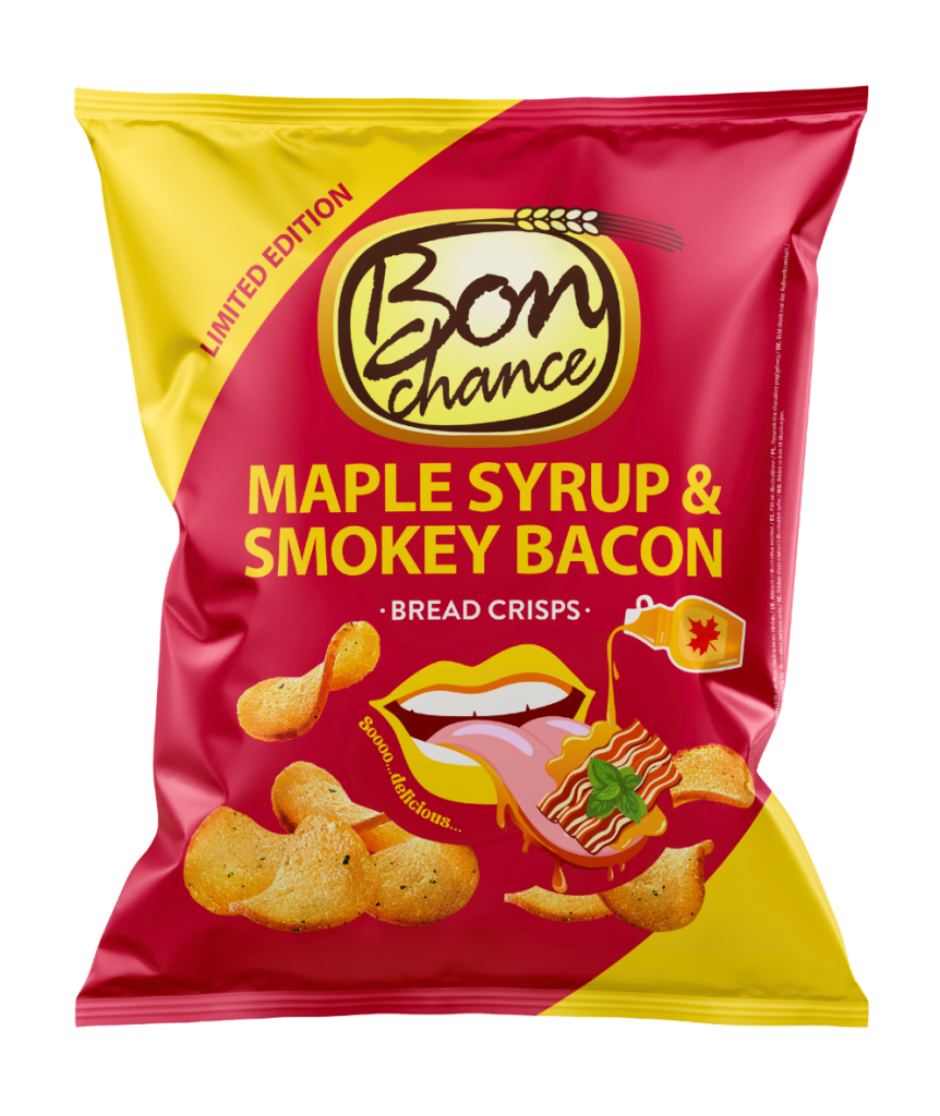 Maple Syrup and Smokey Bacon flavour